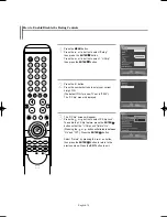 Предварительный просмотр 72 страницы Samsung LNS5797D Owner'S Instructions Manual