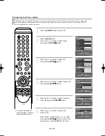 Предварительный просмотр 89 страницы Samsung LNS5797D Owner'S Instructions Manual