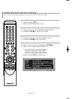 Preview for 120 page of Samsung LNS5797D Owner'S Instructions Manual