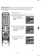 Preview for 122 page of Samsung LNS5797D Owner'S Instructions Manual