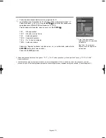 Предварительный просмотр 274 страницы Samsung LNS5797D Owner'S Instructions Manual