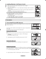 Предварительный просмотр 8 страницы Samsung LNT2642H Owner'S Instructions Manual