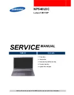 Samsung Lotus-13R-TSP Service Manual preview