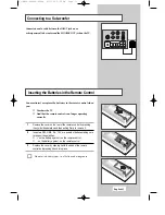 Предварительный просмотр 11 страницы Samsung LS-22A13W Owner'S Instructions Manual