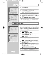 Предварительный просмотр 30 страницы Samsung LS-22A13W Owner'S Instructions Manual