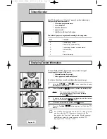 Предварительный просмотр 38 страницы Samsung LS-22A13W Owner'S Instructions Manual