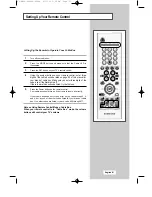 Preview for 51 page of Samsung LS-22A13W Owner'S Instructions Manual