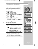 Предварительный просмотр 17 страницы Samsung LS-32A23WX Owner'S Instructions Manual