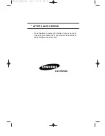 Предварительный просмотр 64 страницы Samsung LS-32A23WX Owner'S Instructions Manual