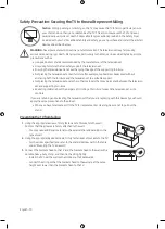 Предварительный просмотр 38 страницы Samsung LS003 Series User Manual