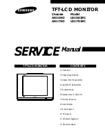 Samsung LS15E33C Service Manual предпросмотр