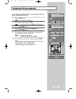 Preview for 34 page of Samsung LS15M13C Owner'S Instructions Manual