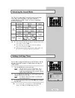 Предварительный просмотр 29 страницы Samsung LS15N13W Owner'S Instructions Manual