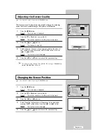 Предварительный просмотр 35 страницы Samsung LS15N13W Owner'S Instructions Manual