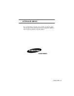 Предварительный просмотр 44 страницы Samsung LS15N13W Owner'S Instructions Manual