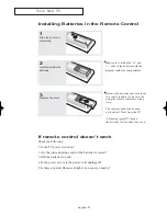 Preview for 10 page of Samsung LS17M24C Owner'S Instructions Manual