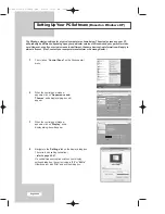 Предварительный просмотр 38 страницы Samsung LS20M22C Owner'S Instructions Manual