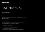 Samsung LS25HG50 User Manual предпросмотр