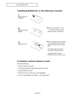 Предварительный просмотр 10 страницы Samsung LT-P 1545 Owners Instrucitons