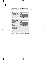 Preview for 22 page of Samsung LT-P 1545 Owner'S Instructions Manual