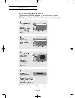 Preview for 25 page of Samsung LT-P 1545 Owner'S Instructions Manual