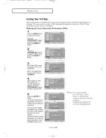 Preview for 40 page of Samsung LT-P2045 Owner'S Instructions Manual