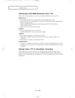 Preview for 64 page of Samsung LT-P2045 Owner'S Instructions Manual