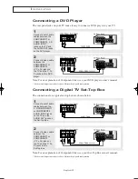 Предварительный просмотр 4 страницы Samsung LT-P266W Connection Manual