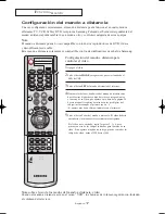 Предварительный просмотр 22 страницы Samsung LT-P266W Manual De Instrucciones