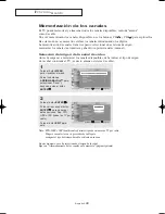 Предварительный просмотр 27 страницы Samsung LT-P266W Manual De Instrucciones