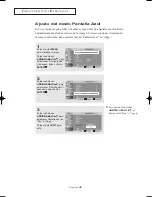 Предварительный просмотр 37 страницы Samsung LT-P266W Manual De Instrucciones