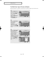 Preview for 35 page of Samsung LT-P266W Owner'S Instructions Manual