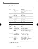 Предварительный просмотр 89 страницы Samsung LT-P266W Owner'S Instructions Manual