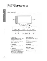 Предварительный просмотр 8 страницы Samsung LT-P468W Owner'S Instruction Manual