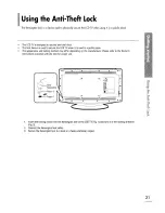 Предварительный просмотр 21 страницы Samsung LT-P468W Owner'S Instruction Manual