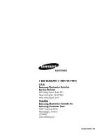 Предварительный просмотр 123 страницы Samsung LT-P468W Owner'S Instruction Manual