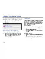 Preview for 34 page of Samsung LTE Mobile HotSpot PRO User Manual