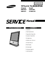 Samsung LTM 1525 Service Manual предпросмотр