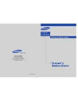 Samsung LTM 245W Owner'S Instructions Manual предпросмотр