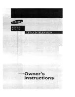 Samsung LTN 1535 Owner'S Instructions Manual preview