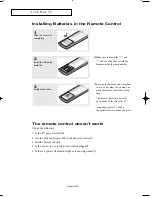 Preview for 16 page of Samsung LTN-325W Owner'S Instructions Manual