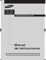 Предварительный просмотр 1 страницы Samsung LTN406W Manual De Instrucciones