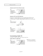 Предварительный просмотр 11 страницы Samsung LTP227W - HD-Ready Flat-Panel LCD TV Owner'S Instructions Manual