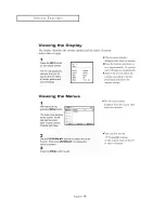 Preview for 19 page of Samsung LTP227W - HD-Ready Flat-Panel LCD TV Owner'S Instructions Manual