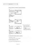 Preview for 22 page of Samsung LTP227W - HD-Ready Flat-Panel LCD TV Owner'S Instructions Manual