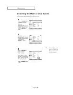 Preview for 41 page of Samsung LTP227W - HD-Ready Flat-Panel LCD TV Owner'S Instructions Manual