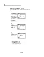 Предварительный просмотр 46 страницы Samsung LTP227W - HD-Ready Flat-Panel LCD TV Owner'S Instructions Manual