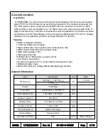 Preview for 4 page of Samsung LTY[Z]460HB01 Technical Specifications