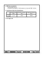 Preview for 25 page of Samsung LTY[Z]460HB01 Technical Specifications