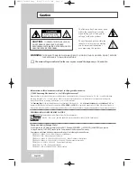 Предварительный просмотр 3 страницы Samsung LW15E33C Owner'S Instructions Manual